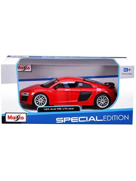 Maisto Audi R9 V10 Plus Rossa scala 1/24