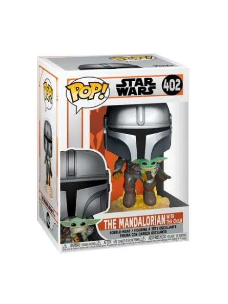 Funko Pop Star Wars The Mandalorian With The Child 402