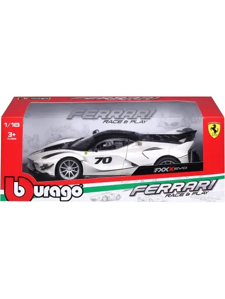 Burago Ferrari FXXK Evo Scala 1/18