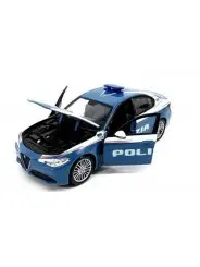 Burago Alfa Romeo Giulia Polizia 2016 scala 1/24