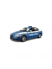 Burago Alfa Romeo Giulia Polizia 2016 scala 1/24