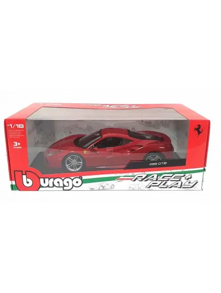 Burago Ferrari 488 GTB scala 1/18