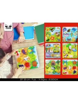 Puzzle Fattoria in Legno ST6586