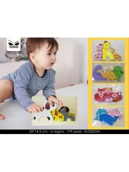Puzzle Animali in Legno ST6585