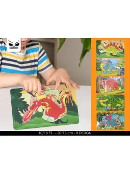 Puzzle Dinosauro in Legno ST6587