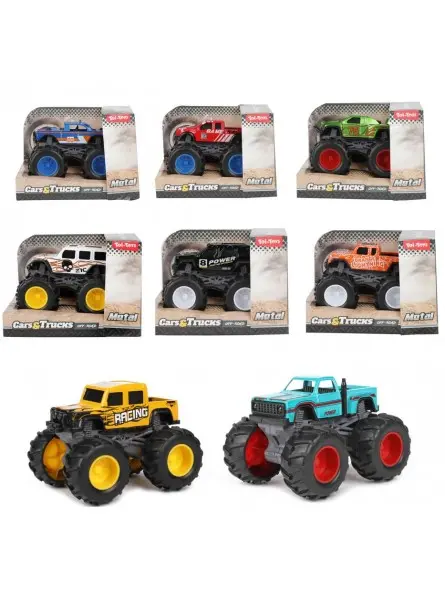 Cars & Trucks Monster Power Metal Cars & Trucks Monster Power Metal