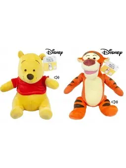 Peluche Disney Pooh & Tigro con Suono 33 cm