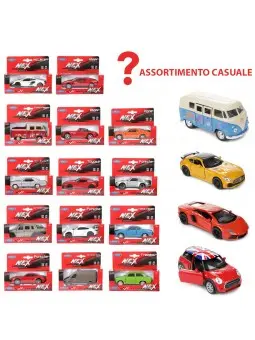 Welly Car Pull Back in metallo scala 1/43