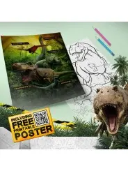 Playset World Of Dinosaurs con Moto e Barca