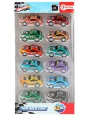 Turbo Set 12 Cars Mini Racers