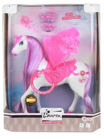 Lauren Horse Rosa Con Accessori