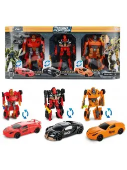 Robo Forces Supercar Transform