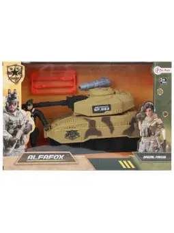 Alfafox Tank Militare con Personaggio