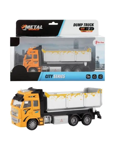 Metal Dump Truck Scala 1/38