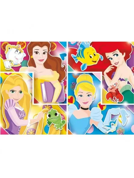 Super Color Puzzle Disney Princess 104 pcs