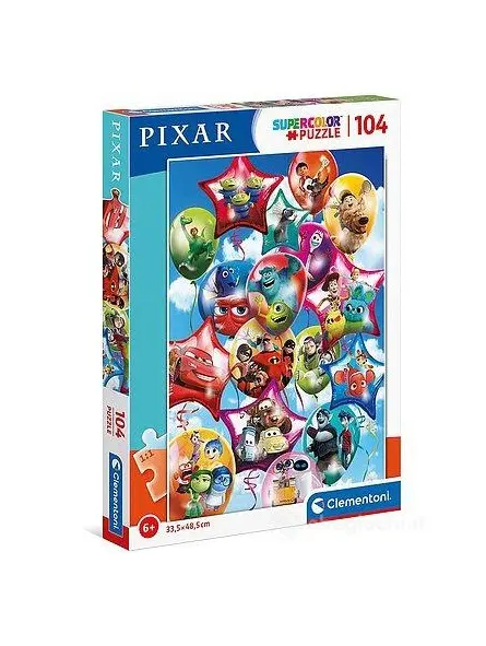 Super Color Puzzle Pixar 104 pcs