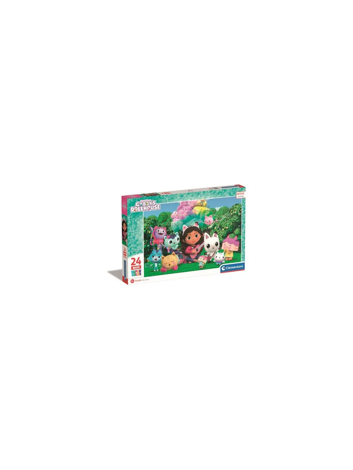 Maxi Puzzle Super Color Gabby's Dollhouse 24 pcs