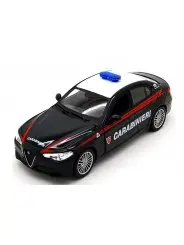 Burago Carabinieri Alfa Romeo Giulia scala 1/24