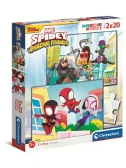 Super Color Puzzle Marvel Spidey 2x20 pcs
