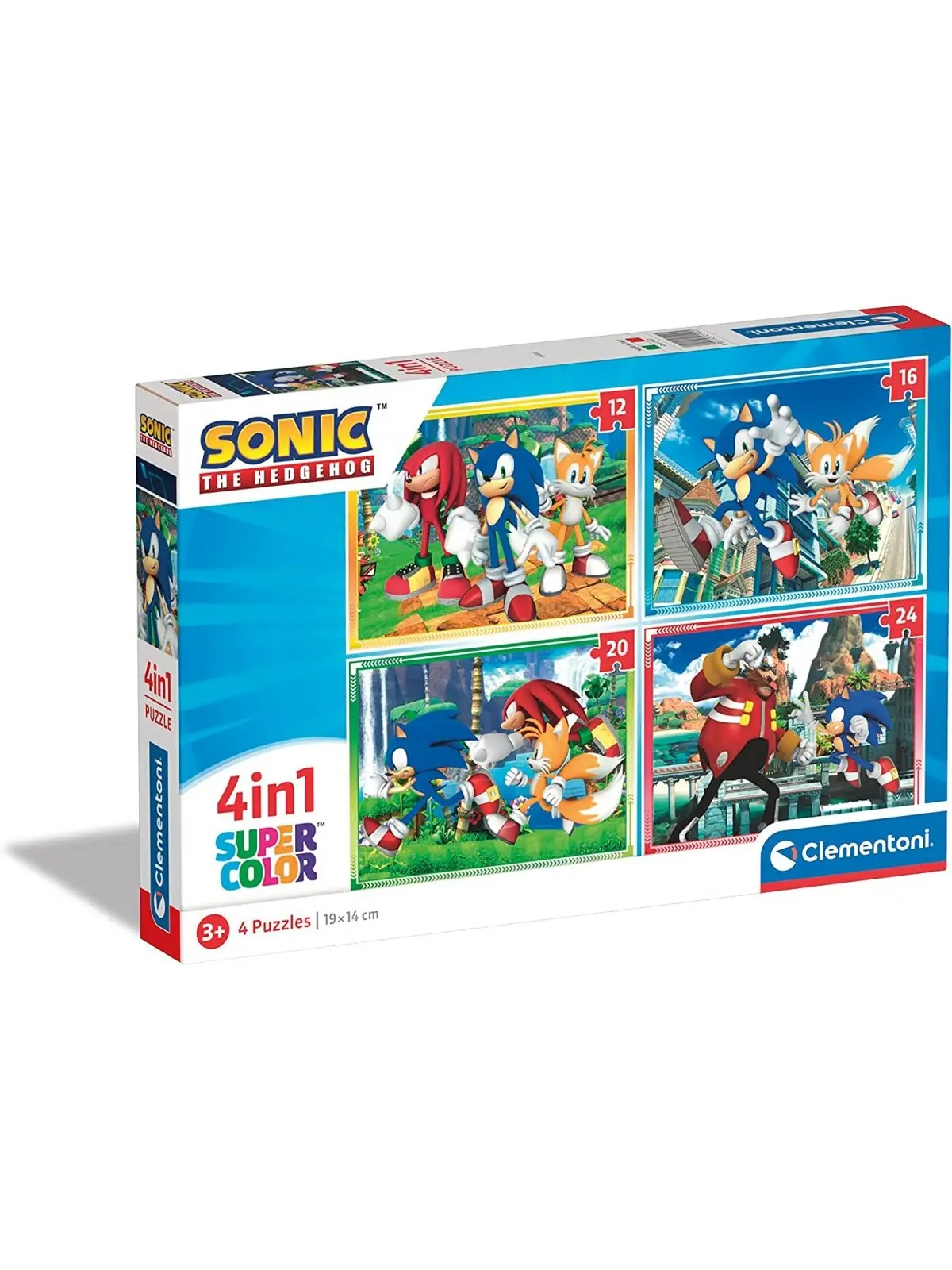Super Color Puzzle Sonic the Hedgehog 4 in 1