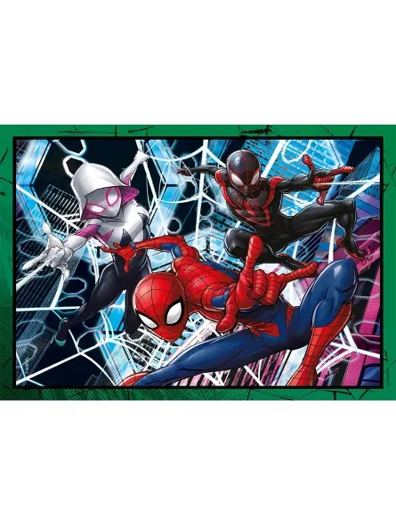 puzzle 4 en 1 - Spiderman Accueil
