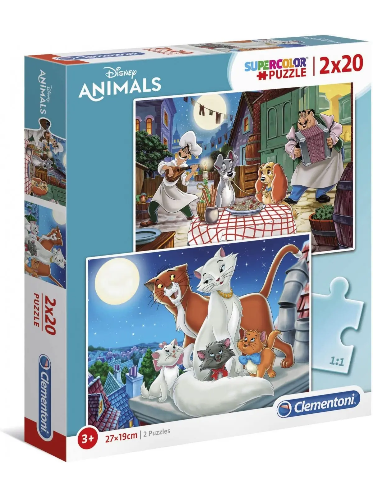 Super Color Puzzle Disney Classic 2x20 pcs