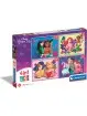 Super Color Puzzle Disney Princess 4 in 1