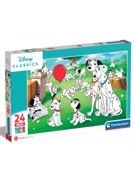 Maxi Puzzle Super Color Disney Classic Dalmata 24 pcs