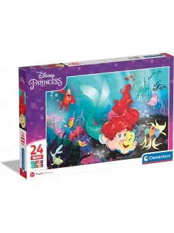 Maxi Puzzle Super Color Disney Princess La Sirenetta 24 pcs