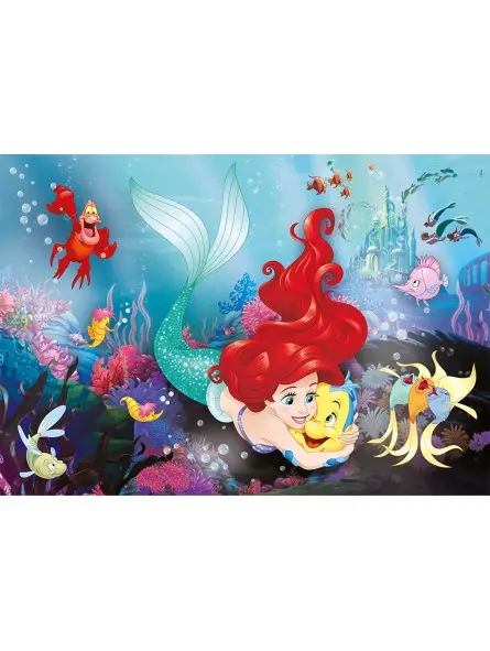 Maxi Puzzle Super Color Disney Princess La Sirenetta 24 pcs