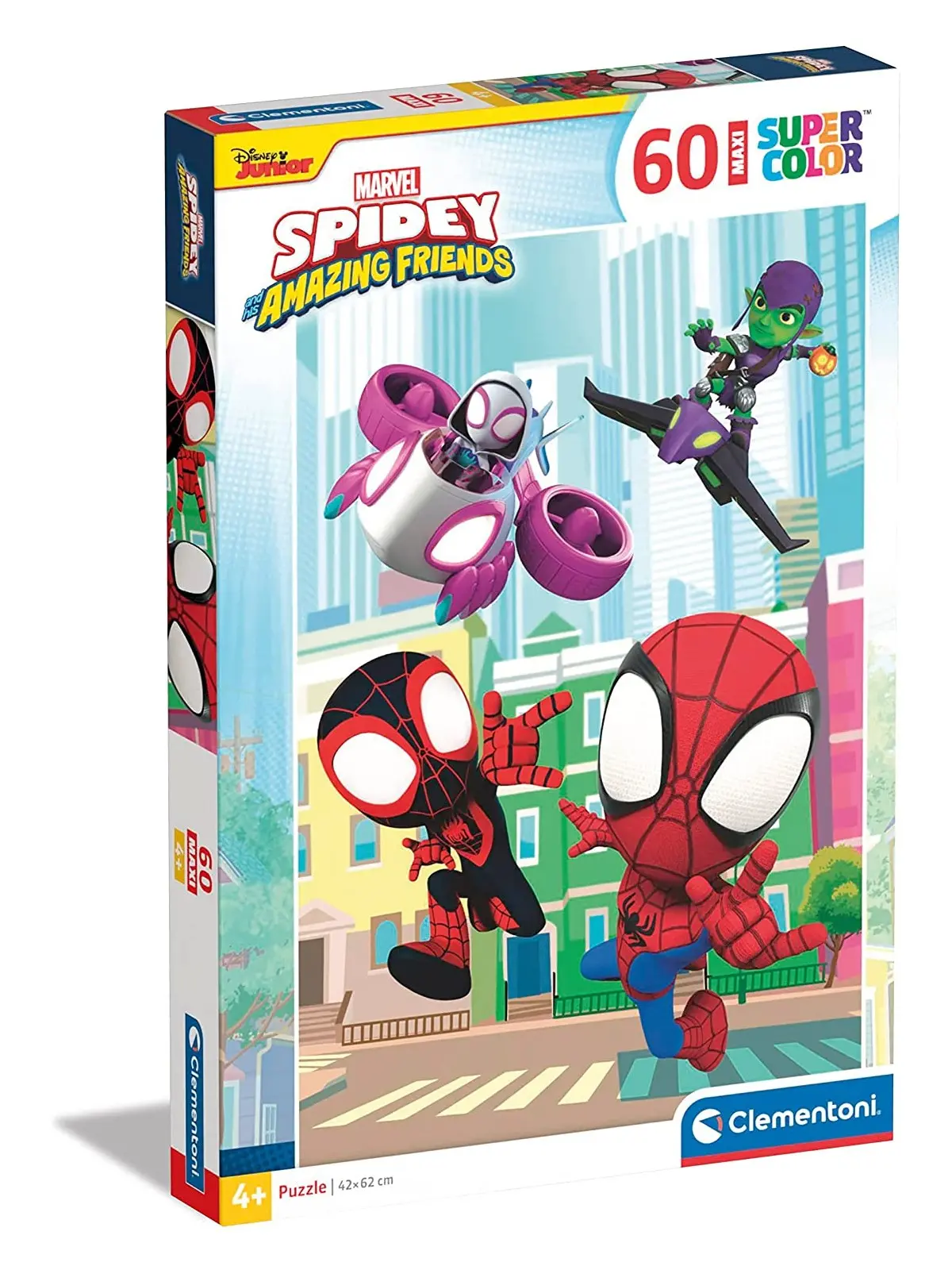 Super Color Maxi Puzzle Spidey Amazing friends 60 pcs