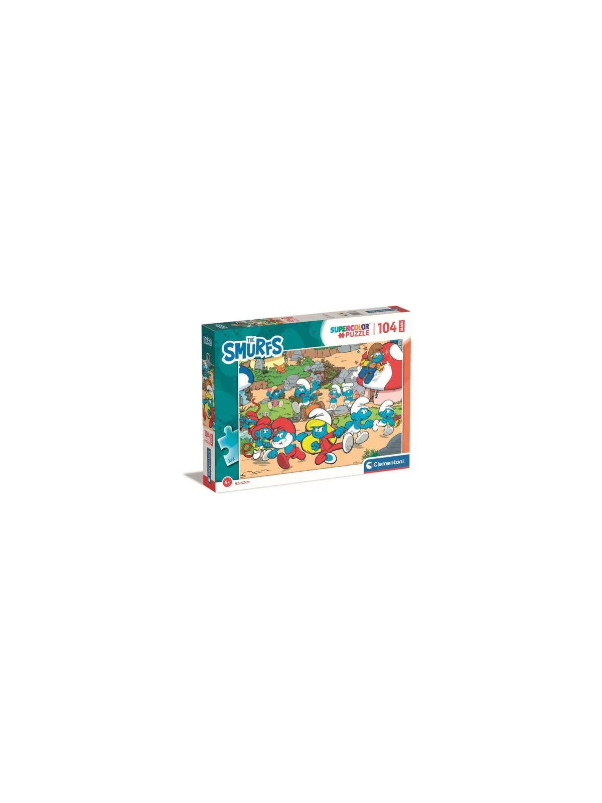 Super Color Maxi Puzzle The Smurfs 104 pcs
