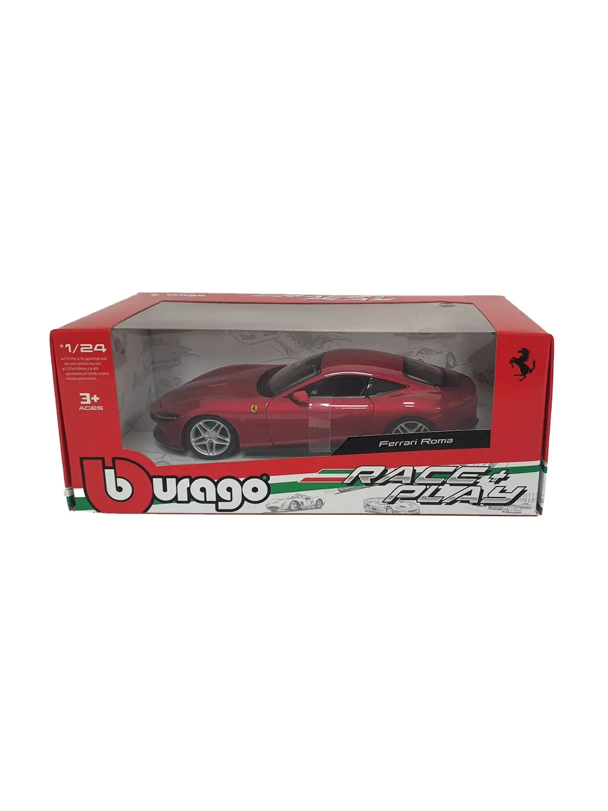 Burago R&P Ferrari Roma Scala 1/24