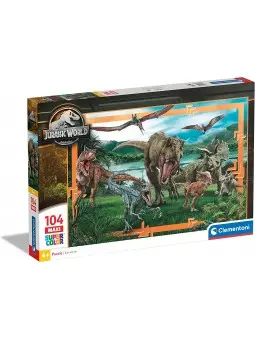 Super Color Maxi Puzzle Jurassic World 104 pcs