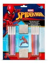 Spiderman Blister 2 Timbri con Pennarelli Giotto