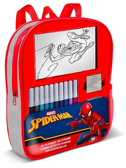 Spiderman Zainetto Colori e Timbri