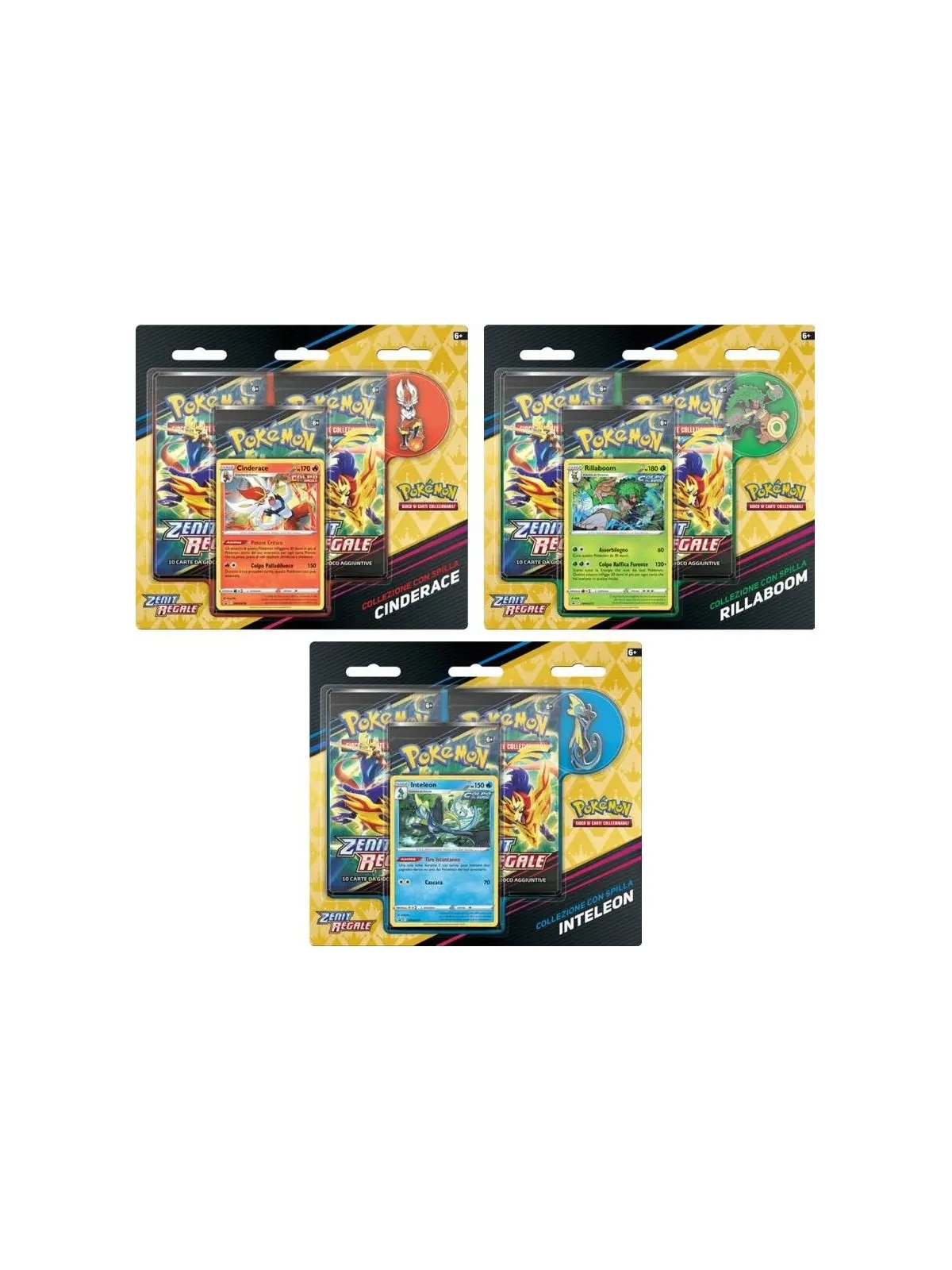 Pokemon Zenit Regale Pin Box Collection