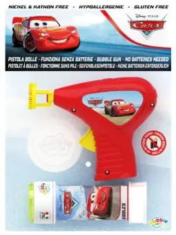 Cars Pistola Bolle di Sapone