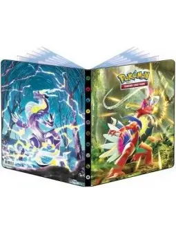 Ultra Pro Pokemon Scarlatto e Violetto Portfolio 9 Tasche 14 Pagine