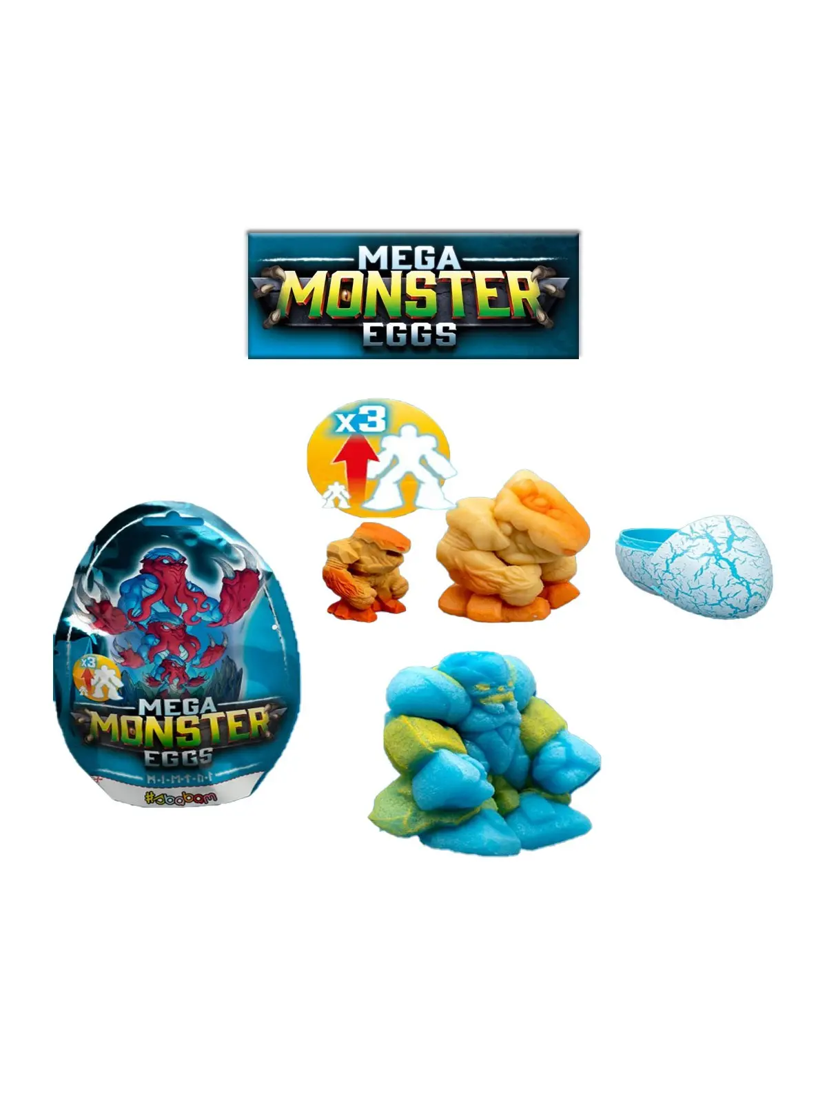 Mega Monster Eggs Sbabam