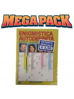 Enigmistica Autodefinita Maxi Pack con Penna PVP 3.50