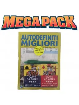 Autodefiniti Migliori Maxi Pack con Penna e Gadget PVP 4.90