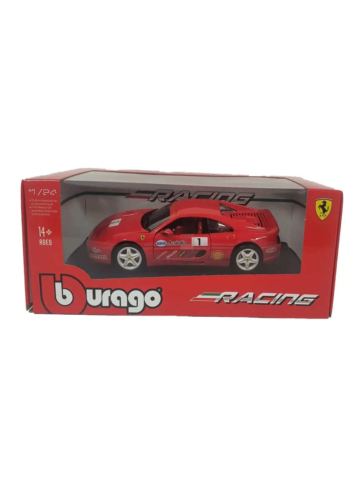 Burago Ferrari Racing F355 Challenge Scala 1/24