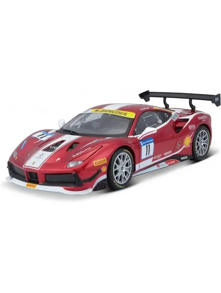 Burago Ferrari Racing 488 Challenge Formula Racing 2017 Scala 1/24