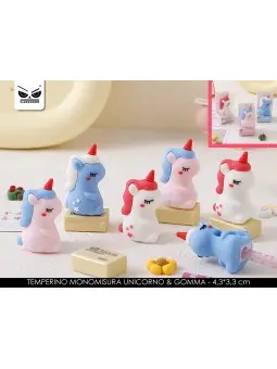 Temperino Unicorno e Gomma ST6780