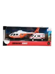 Set Emergenza Elicottero con Ambulanza