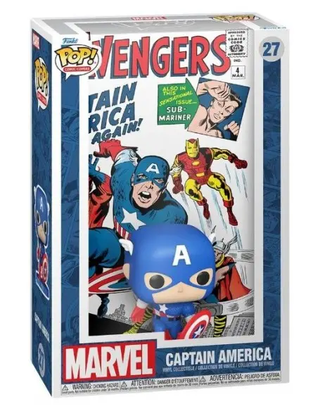 Funko Pop Comic Covers Marvel Captain America 27