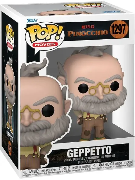 Funko Pop Netflix Pinocchio Geppetto 1297