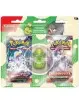 Pokemon Blister 2 Bustine con Mini Action Figure Gomma