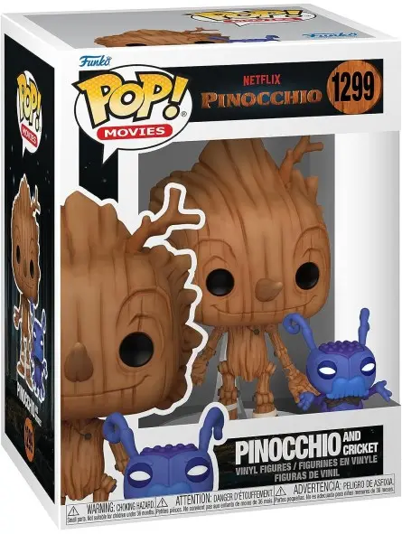 Funko Pop Netflix Pinocchio And Cricket 1299